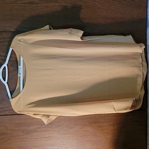1X Zenana Mustard Blouse